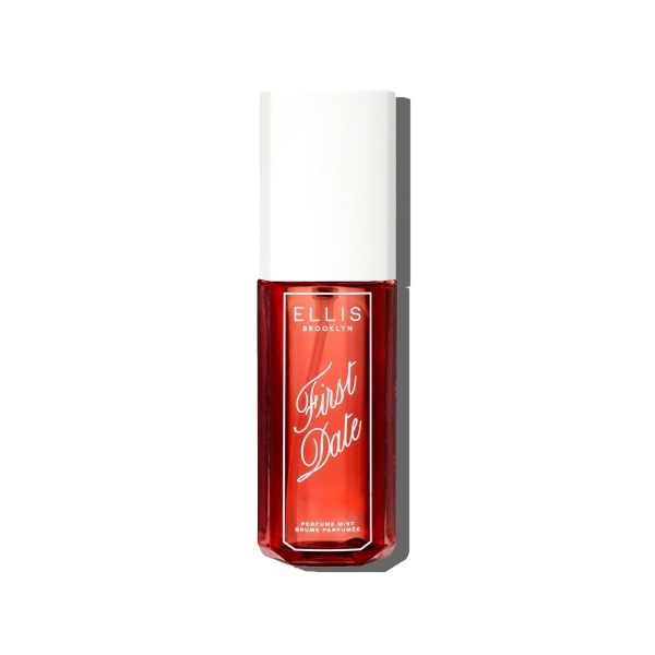 Ellis Brooklyn FIRST DATE Perfume Mist, Sweet Gourmand Fragrance with Whipped Cream & Tonka Bean, Vegan Perfume, Made In The USA, 90ml/3 fl oz