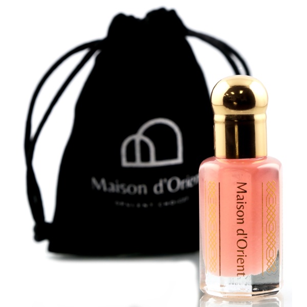 Maison d'Orient PINK MUSK 12mL | Pink Tahara Perfume & Body Oil | Fragrance House Oil Perfumery Dubai | Original Misk Blend | Vegan, Alcohol-Free Arabian Perfume for Women