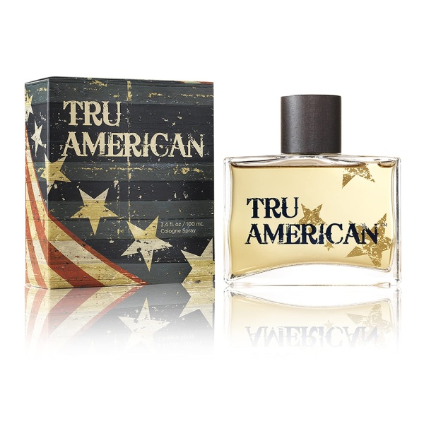 Tru Western Tru American Men’s Cologne Spray, Fresh & Bold, Grapefruit, Pepper & Cashmere Woods Notes, 3.4 fl oz (100 ml)