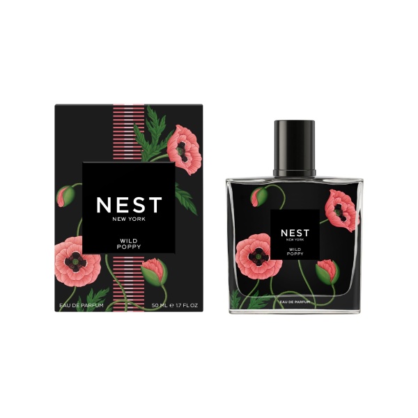 NEST New York Wild Poppy Eau de Parfum (Full Size) - 50 mL - Vegan & Cruelty Free